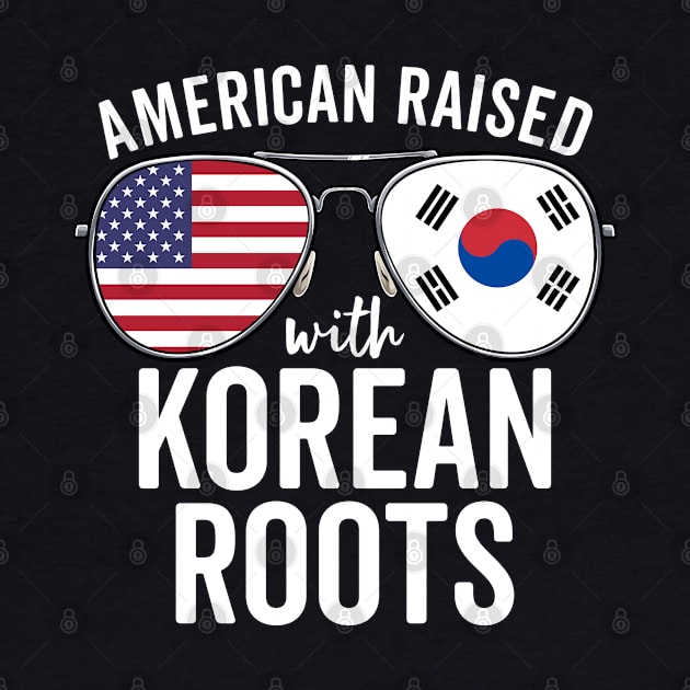 American Raised With Korean Roots Korea Flag by Boneworkshop